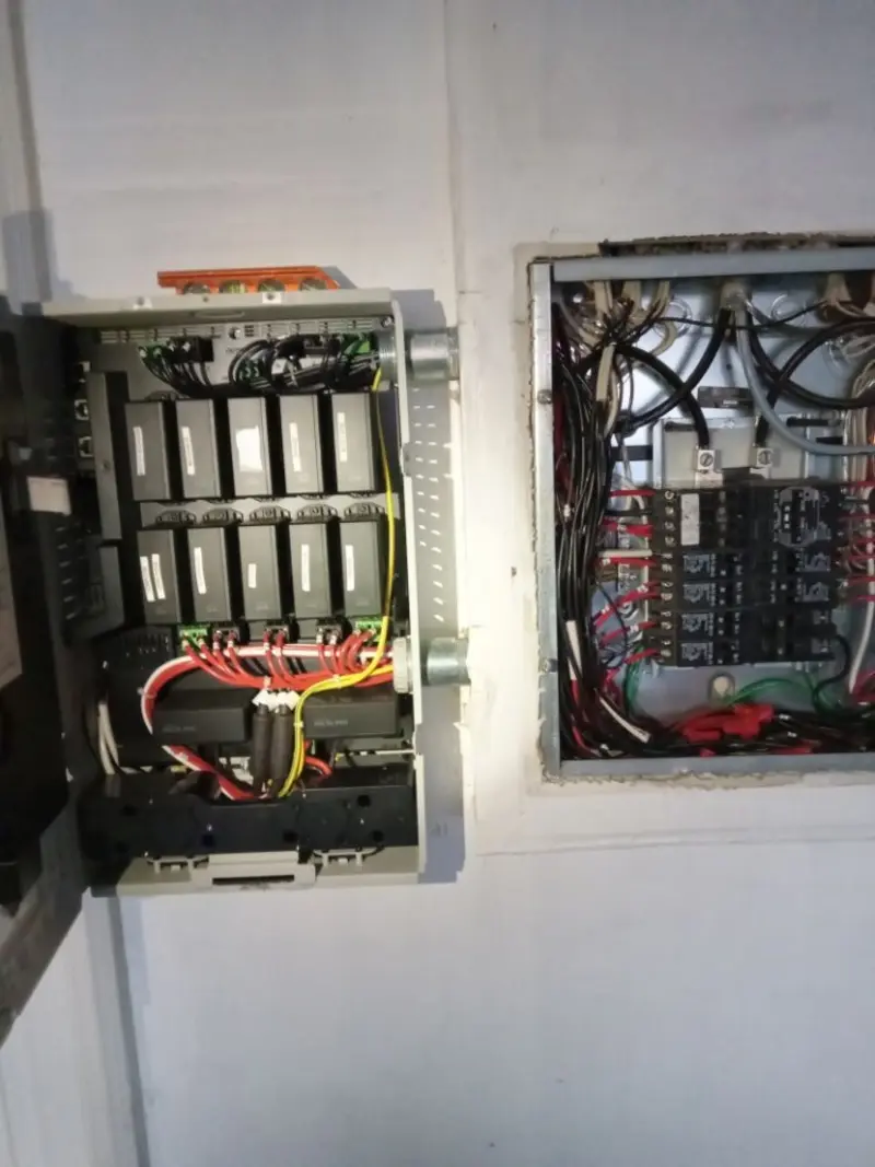 Electrical panel upgrade completed for Carbon Monoxide Detector Installation in Hooper